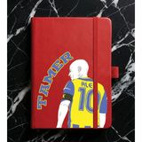 Senada Kişiye Özel Isim Yazılı Tarihsiz 192 Sayfa Mini Termo Defter Baskılı Desenli 9X14 cm Kırmızı - STOKGÖRSEL0004 - 1 Adet - Kırmızı - Kırmızı