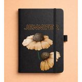 Senada Kişiye Özel Isim Yazılı Tarihsiz 192 Sayfa Mini Termo Defter Baskılı Desenli 9X14 cm Siyah Dsnn 27 - 1 Adet - 0 - Siyah