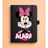 Senada Kişiye Özel Isim Yazılı Tarihsiz 192 Sayfa Mini Termo Defter Baskılı Desenli 9X14 cm Siyah Mobilstok 25 - 1 Adet - 0 - Siyah