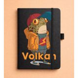 Senada Kişiye Özel Isim Yazılı Tarihsiz 192 Sayfa Mini Termo Defter Baskılı Desenli 9X14 cm Siyah Uvbaskılı 21 - 1 Adet - 0 - Siyah