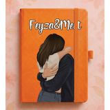 Senada Kişiye Özel Isim Yazılı Tarihsiz 192 Sayfa Mini Termo Defter Baskılı Desenli 9X14 cm Turuncu - MODEL0010 - 1 Adet - 860-Turuncu