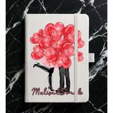 Senada Kişiye Özel Isim Yazılı Tarihsiz 224 Sayfa Not Defteri Baskılı Desenli 13X21 cm Beyaz - Color 12 - 1 Adet - 102-Beyaz