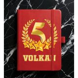 Senada Kişiye Özel Isim Yazılı Tarihsiz 224 Sayfa Not Defteri Baskılı Desenli 13X21 cm Kırmızı Promo/22 - 1 Adet - Kırmızı - Kırmızı
