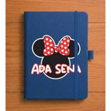 Senada Kişiye Özel Isim Yazılı Tarihsiz 224 Sayfa Not Defteri Baskılı Desenli 13X21 cm Lacivert - Görsel - 3 - 1 Adet - 003-Lacivert