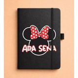 Senada Kişiye Özel Isim Yazılı Tarihsiz 224 Sayfa Not Defteri Baskılı Desenli 13X21 cm Siyah - Görsel - 3 - 1 Adet - 0 - Siyah