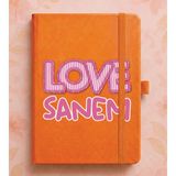 Senada Kişiye Özel Isim Yazılı Tarihsiz 224 Sayfa Not Defteri Baskılı Desenli 13X21 cm Turuncu 28STOK-NO - 1 Adet - 860-Turuncu