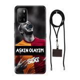 Senada Omix X300 X500 ile Uyumlu Kılıf Aşkın Olayım Silikon İpli Boyun Askı Aparatı