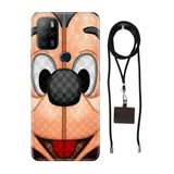 Senada Omix X300 X500 ile Uyumlu Kılıf LC 05Mickey/74111 Silikon İpli Boyun Askı Aparatı