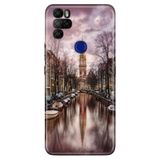 Senada Omix X300 X500 İle Uyumlu Kılıf Silikon Desenli Tam Koruma Resimli Kapak Amsterdam