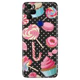 Senada Omix X300 X500 İle Uyumlu Kılıf Tioserisi Resimli Silikon Cupcake Donut