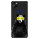 Senada Omix X300 X500 İle Uyumlu Kılıf Tioserisi Resimli Silikon Kanye Bear