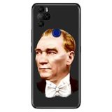 Senada Omix X300 X500 İle Uyumlu Kılıf Tioserisi Resimli Silikon Smokin Atatürk