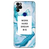 Senada Omix X300 X500 İle Uyumlu Kılıf Tioserisi Resimli Silikon Work Hard Dream Big