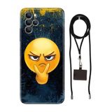 Senada Omix X700 ile Uyumlu Kılıf Emojixx Silikon İpli Boyun Askı Aparatı