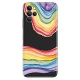 Senada Omix X700 ile Uyumlu Kılıf Resimli Desenli Silikon Rainbow Ametist