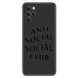 Senada Omix X700 İle Uyumlu Kılıf Silikon Moderna Desenli Anti Social