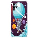 Senada Omix X700 İle Uyumlu Kılıf Silikon Moderna Desenli Astronot