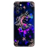 Senada Omix X700 İle Uyumlu Kılıf Silikon Moderna Desenli Ayyıldız Neon Mandala