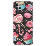 Senada Omix X700 İle Uyumlu Kılıf Silikon Moderna Desenli Cupcake Donut