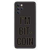 Senada Omix X700 İle Uyumlu Kılıf Silikon Moderna Desenli I'M Bitcoin