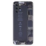 Senada Omix X700 İle Uyumlu Kılıf Silikon Moderna Desenli Iphone Mekanik