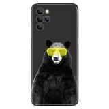 Senada Omix X700 İle Uyumlu Kılıf Silikon Moderna Desenli Kanye Bear