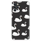 Senada Omix X700 İle Uyumlu Kılıf Silikon Moderna Desenli Kuğu