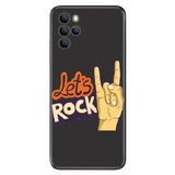 Senada Omix X700 İle Uyumlu Kılıf Silikon Moderna Desenli Lets Rock