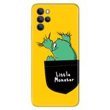 Senada Omix X700 İle Uyumlu Kılıf Silikon Moderna Desenli Little Monster