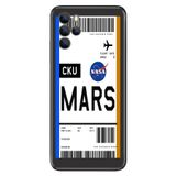 Senada Omix X700 İle Uyumlu Kılıf Silikon Moderna Desenli Mars Uçak Bileti