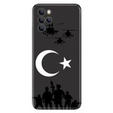 Senada Omix X700 İle Uyumlu Kılıf Silikon Moderna Desenli Mehmetçik