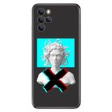 Senada Omix X700 İle Uyumlu Kılıf Silikon Moderna Desenli Mix Heykel