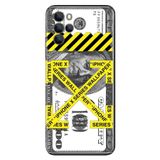 Senada Omix X700 İle Uyumlu Kılıf Silikon Moderna Desenli Off White Dollar