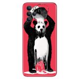 Senada Omix X700 İle Uyumlu Kılıf Silikon Moderna Desenli Panda Kingo