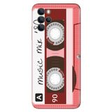 Senada Omix X700 İle Uyumlu Kılıf Silikon Moderna Desenli Pembe Kaset