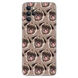 Senada Omix X700 İle Uyumlu Kılıf Silikon Moderna Desenli Pug Pug Köpek