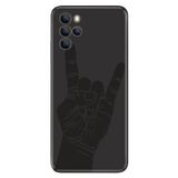 Senada Omix X700 İle Uyumlu Kılıf Silikon Moderna Desenli Rock'N
