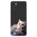 Senada Omix X700 İle Uyumlu Kılıf Silikon Moderna Desenli Şeker Kedi