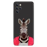 Senada Omix X700 İle Uyumlu Kılıf Silikon Moderna Desenli Şirin Zebra