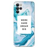 Senada Omix X700 İle Uyumlu Kılıf Silikon Moderna Desenli Work Hard Dream Big