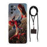 Senada Omix X700 ile Uyumlu Kılıf SpiderX4157878 Silikon İpli Boyun Askı Aparatı