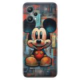 Senada Oneplus 9 Pro ile Uyumlu Kılıf Baskılı Resimli Desenli Silikon 05MickeySmile1111