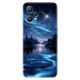 Senada Oneplus 9 Pro ile Uyumlu Kılıf Baskılı Resimli Desenli Silikon Gece Yarısı