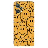 Senada Oneplus 9 Pro ile Uyumlu Kılıf Baskılı Resimli Desenli Silikon Gülen Emoji