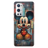 Senada Oneplus 9 Pro ile Uyumlu Kılıf Resimli Desenli Silikon 05MickeySmile1111