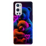 Senada Oneplus 9 Pro ile Uyumlu Kılıf Resimli Desenli Silikon Bear Love