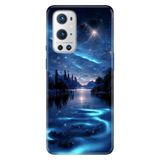 Senada Oneplus 9 Pro ile Uyumlu Kılıf Resimli Desenli Silikon Gece Yarısı