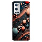Senada Oneplus 9 Pro ile Uyumlu Kılıf Resimli Desenli Silikon Gezegen