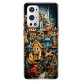 Senada Oneplus 9 Pro ile Uyumlu Kılıf Resimli Desenli Silikon Köy