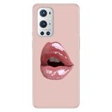 Senada Oneplus 9 Pro ile Uyumlu Kılıf Resimli Desenli Silikon Lipstick